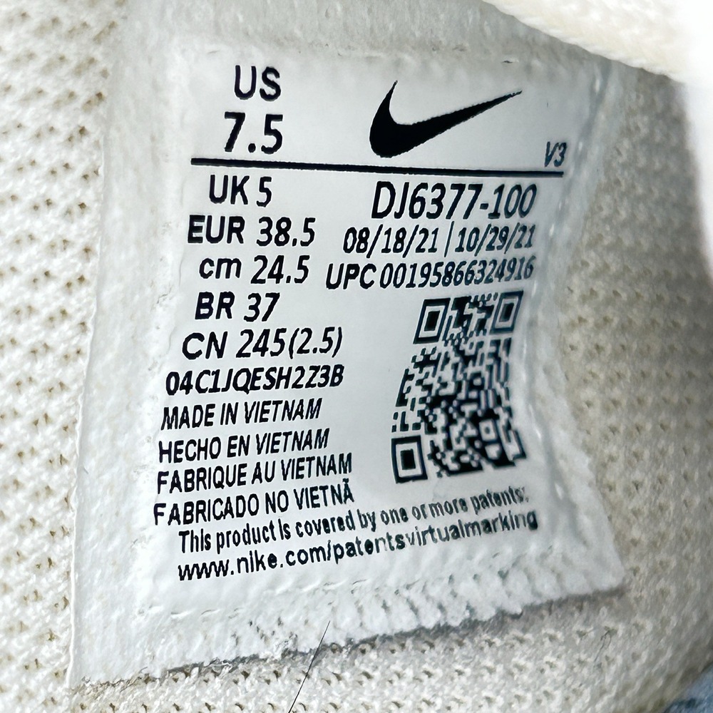 Nike Air Force 1 Low 07 SE Shoes Sneakers Women's 7.5 White Pink Next Nature - Picture 13 of 14